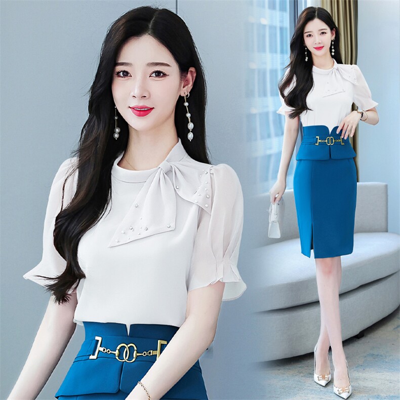 杭州真丝衬衫女长袖蝴蝶结2024年春季新款气质优雅桑蚕丝打底上衣,女装衬衫,火爆靓佳人