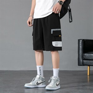 1夏季短裤男五分裤工装口袋男潮流短裤A210-K905-P35图片