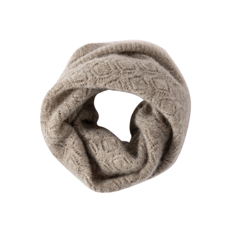 秋冬新款时尚百搭35%围巾舒适保暖多色可选,饰品围巾,窄众羊绒