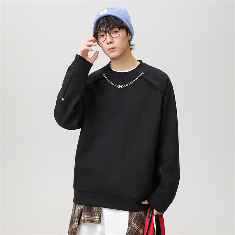 青少年情侣逛街休闲卫衣上衣APW736-P35图片