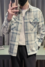 新款社会小伙秋冬男加厚寸衫型夹克男店主棉外套JK827-P68控98，男装夹克，星座301B-1