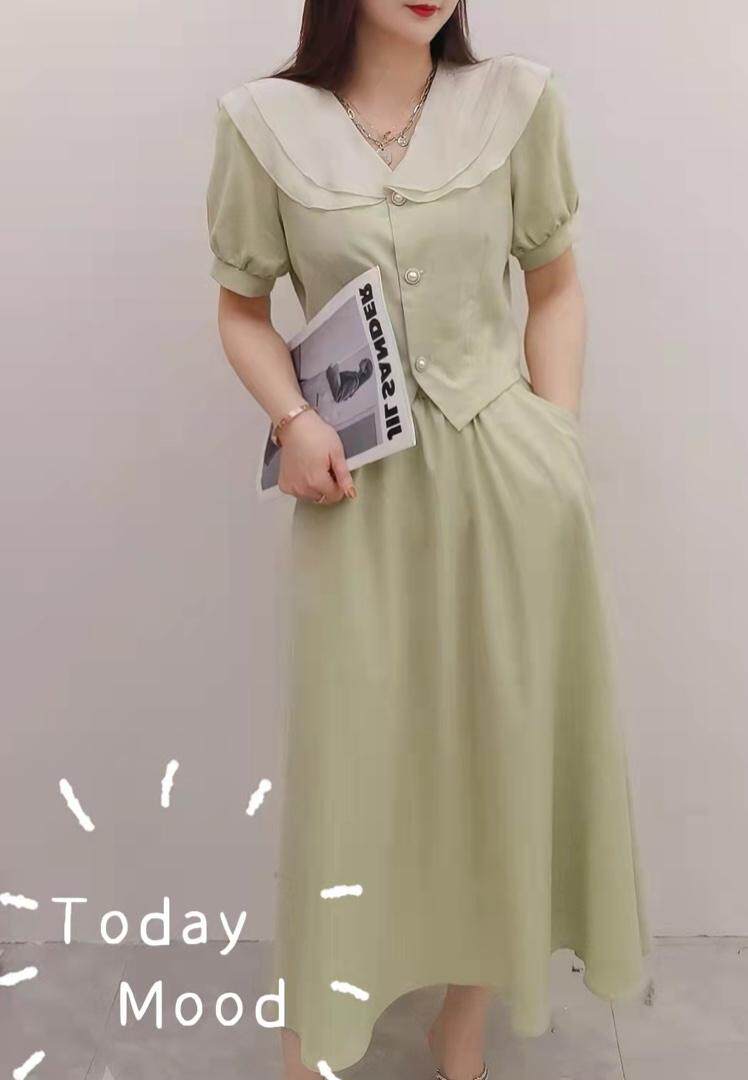 【夏季新款】套装上下两件套垂感，女装职业装，笑思源