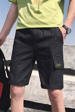 夏季休闲裤五分裤韩版潮流中裤牛仔短裤男D/，男装牛仔裤，电商D202