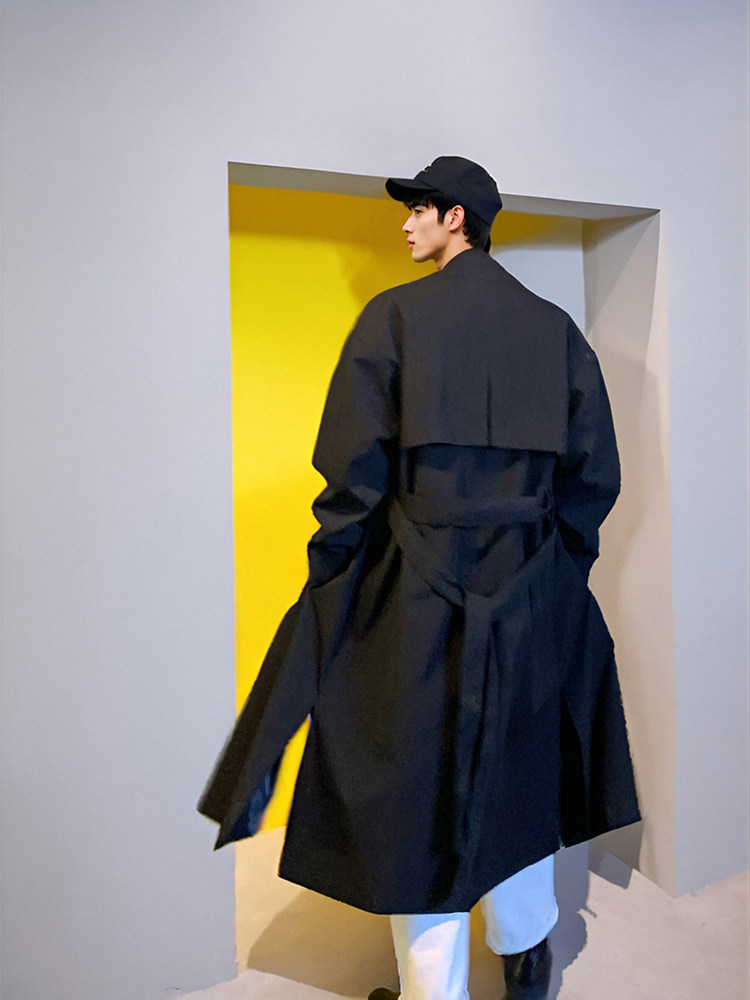 双排扣长款过膝风衣长款大衣货号9925简约款货号8825个性款,男装风衣,星座112A