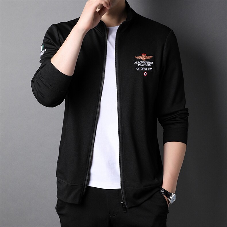 2023新款卫衣男士上衣针织衫长袖T恤P85，男装针织衫/毛衣，电商D223-1