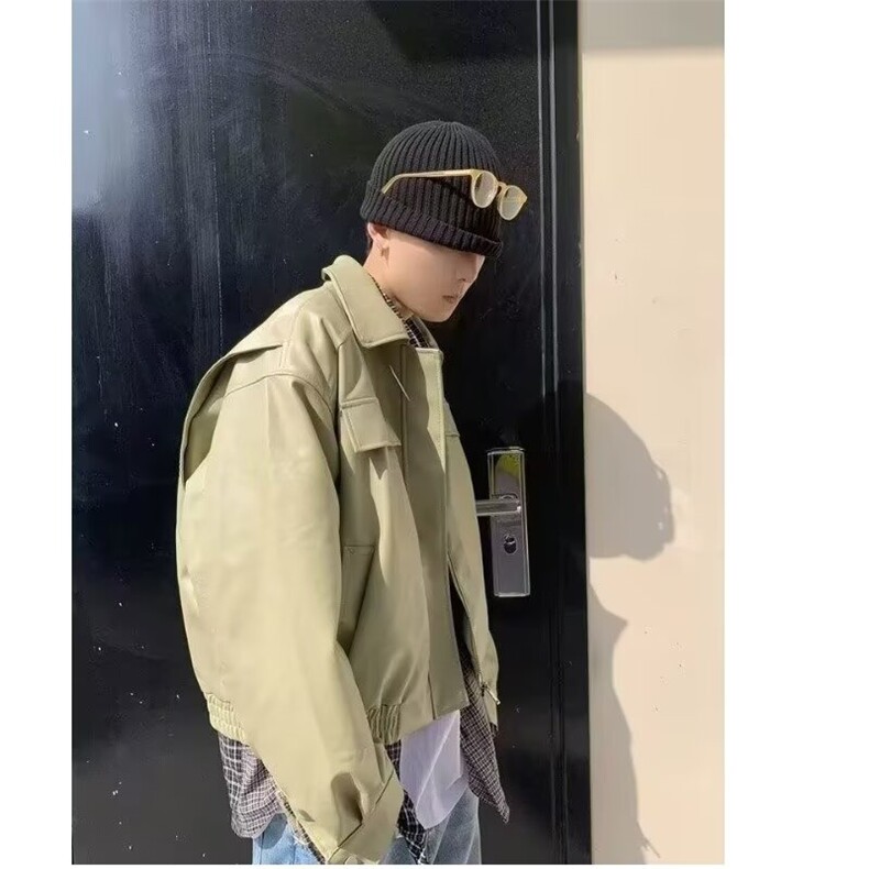 美式外套男春秋宽松夹克复古三防冲锋衣PZ107-P59,男装夹克,星座208-5