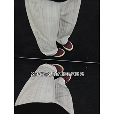 xz905-Z094#特P38美式高街宽松阔腿牛仔裤，男装牛仔裤，星座905