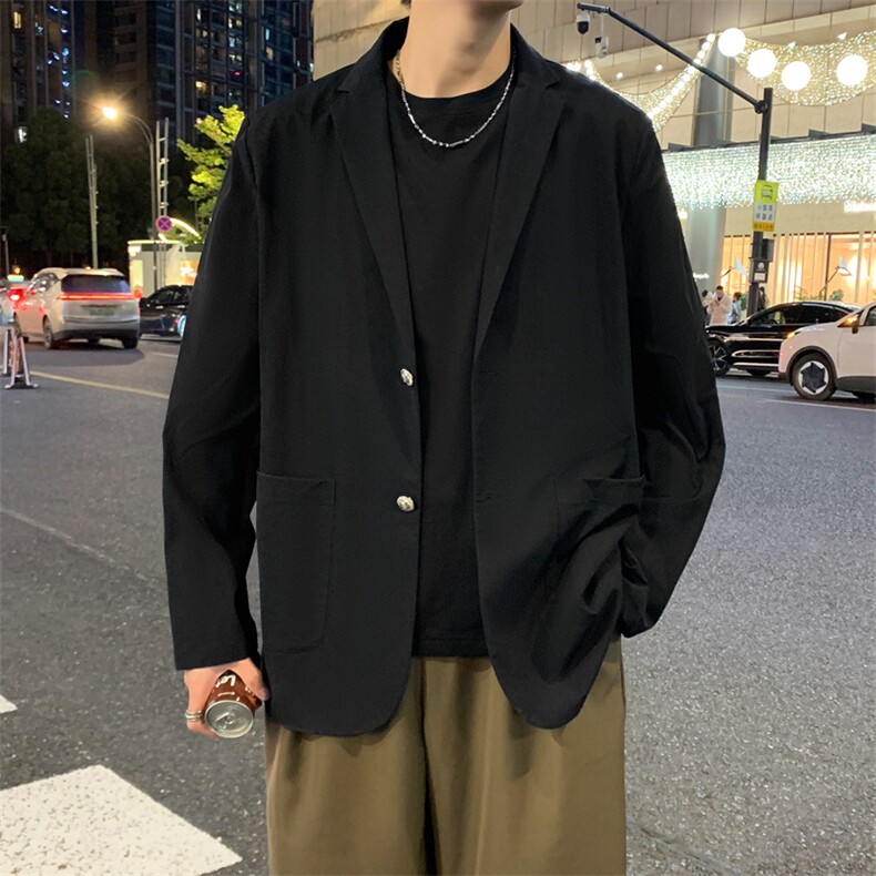 春季新款时尚休闲小西装DSA157B-XZ2628-特P85,男装西服套装,电商A157B