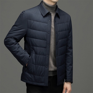 DN22865秋冬新款2023年男士休闲羽绒服加厚保暖夹克外套P300图片