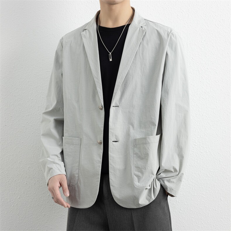 春季新款商务风西装外套男休闲西服男士西服JK02628-P83,男装西服套装,星座308B-2