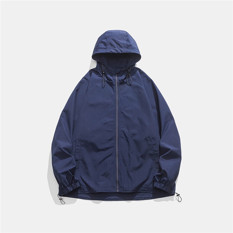 光板得物/唯品二开春装三防山系户外连帽冲锋衣夹克F50P58,男装夹克,电商A247