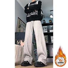 加绒加厚美式重磅弯刀卫裤运动休闲裤K8670JR（加绒）特P28无差价，男装休闲裤，电商A007