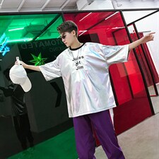 【2025春夏】圣诞元旦夜店舞台演出表演服装T恤衫KK117P35，男装T恤，星座1114（原A254）