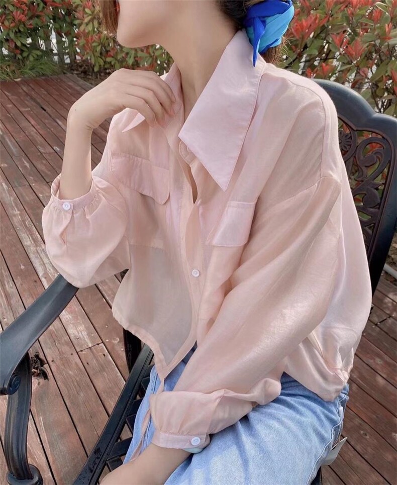 【现货】夏季韩版防晒衣，女装，YEAXIU(6F)