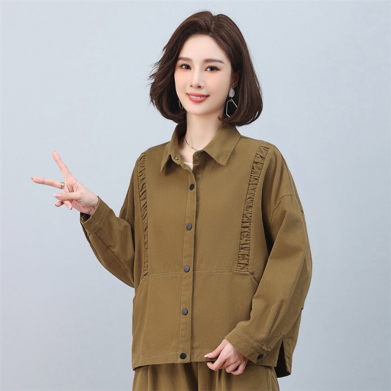 时尚女装短外套显瘦百搭气质款优雅简约设计,女装短外套,叶笙衣