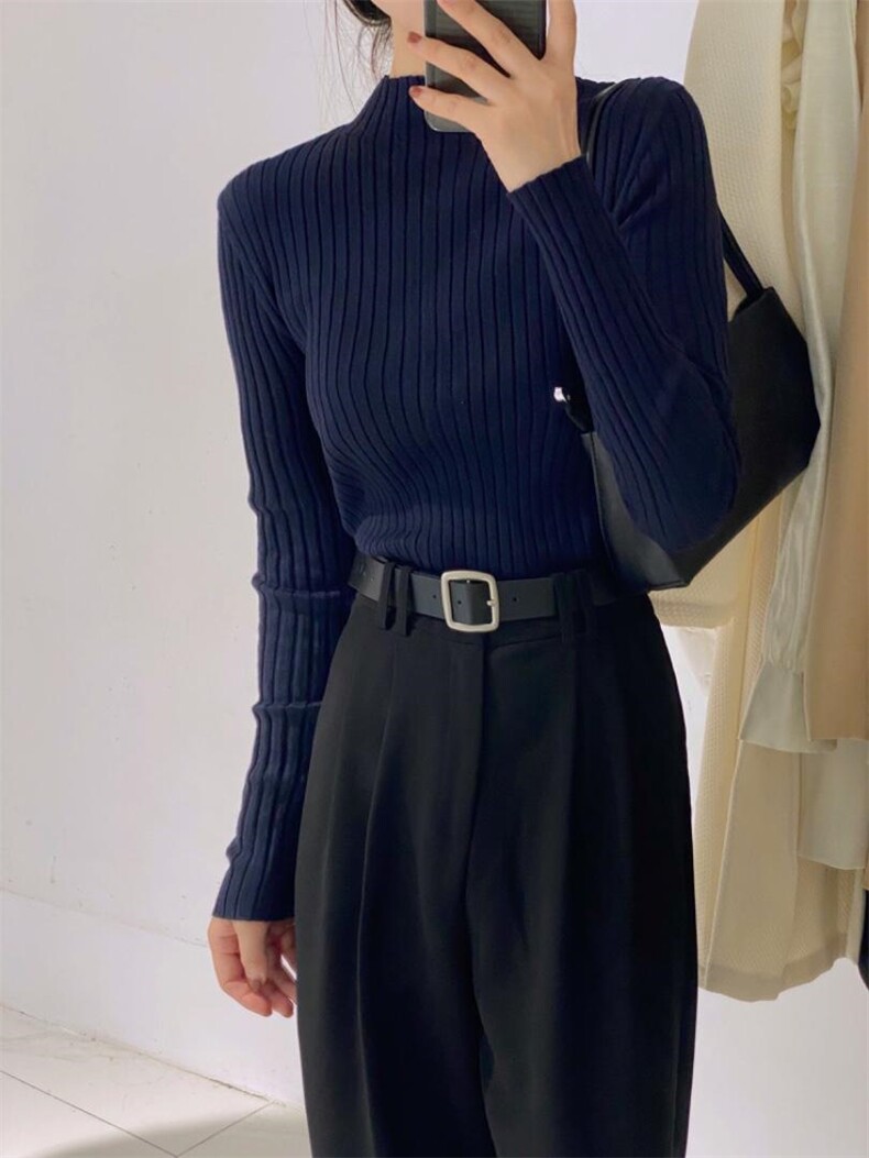 半领打底衫，其它，驿谷