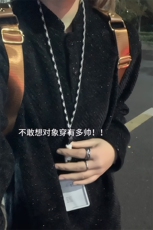 2025冬季新款港风女模大码立领长袖T恤M-5XHT251058-特P19，男装T恤，电商A022