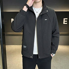 店主风新款夹克外套男春秋休闲百搭时尚立领男士夹克S8621-P80，男装夹克，星座310B-3