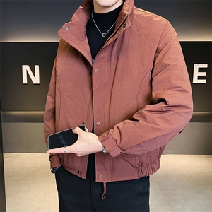 店主风 2025年立领潮流时尚帅气保暖羽绒服男LMS2517-P280图片