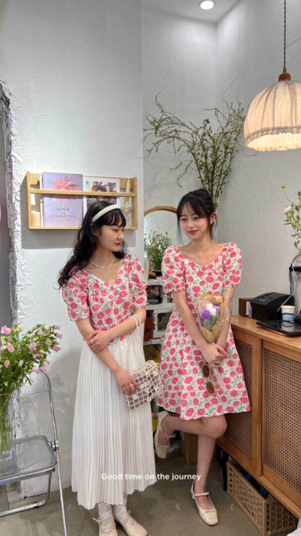 闺蜜系列度假风套装，女装职业装，Mu Mu