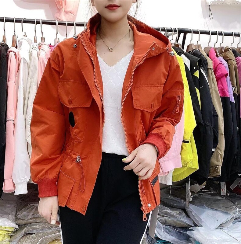 收腰款风衣外套，女装风衣，帝瀛 DY