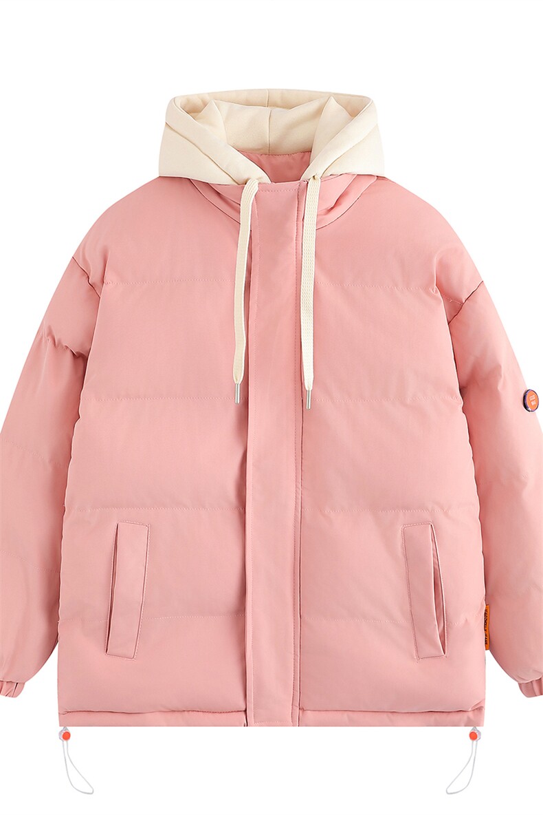 光板得物\唯品\抖音二开高品质多巴胺保暖连帽棉衣MY2273P70,男装棉衣,电商A247B