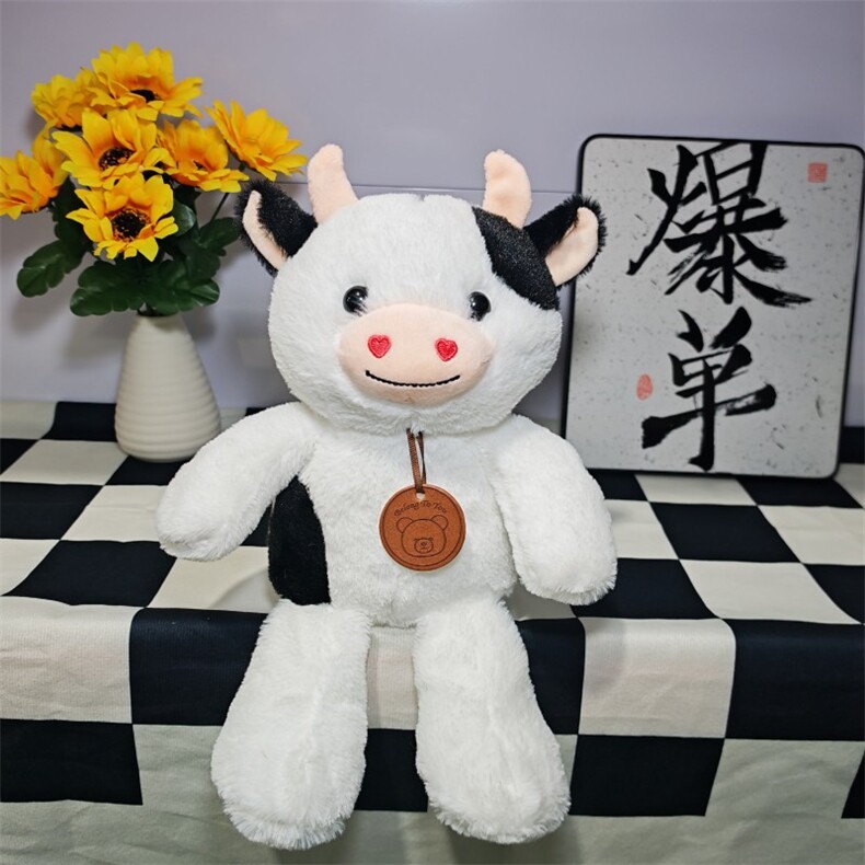 跑跑小牛，朱艳辉毛绒玩具