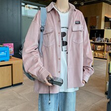 秋冬新品宽松街头运动风灯芯绒腰果花拼接夹克外套男W1526-P40，男装夹克，星座512-4