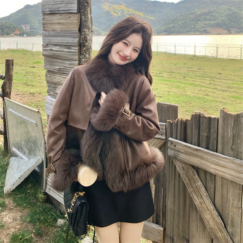 时尚真狐狸毛羽绒90绒内胆派克皮草2C170--1177--P365控548,女装羽绒服,2C170