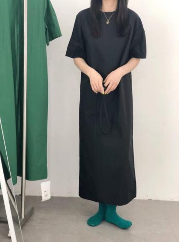 （现货）夏季新款，韩系复古纯棉连衣裙,女装连衣裙,小时代