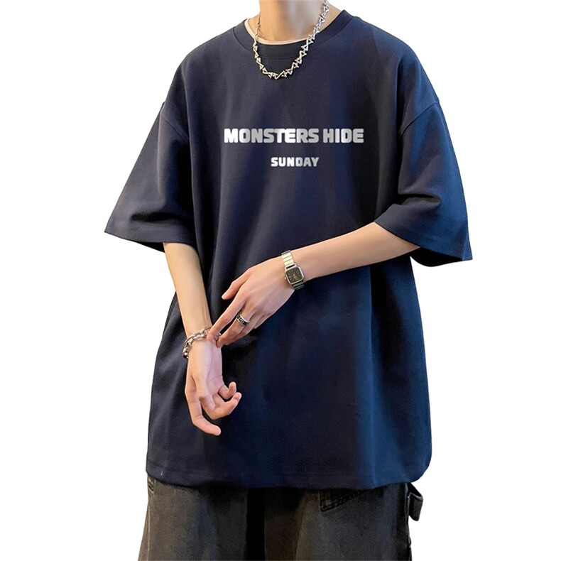 230g重磅纯!夏季短袖t恤男半袖男NT105-P25,男装T恤,电商B367