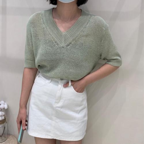 夏季新品冰爽牛奶丝针织,女装,ANRUILA