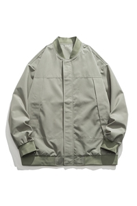 新款飞行夹克男美式复古棒球服外套高街潮牌CYJK9269 P-75控价109图片