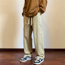 2026秋季贴布工装休闲长裤地板景XZ604-KG39-P55控68，男装工装外套，星座604