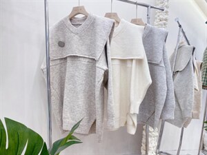 现货出韩两件套毛衣图片