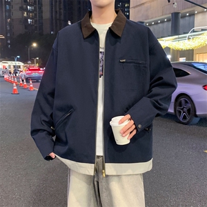 现货春季新款工装夹克男飞行员美式上衣外套A253-P75