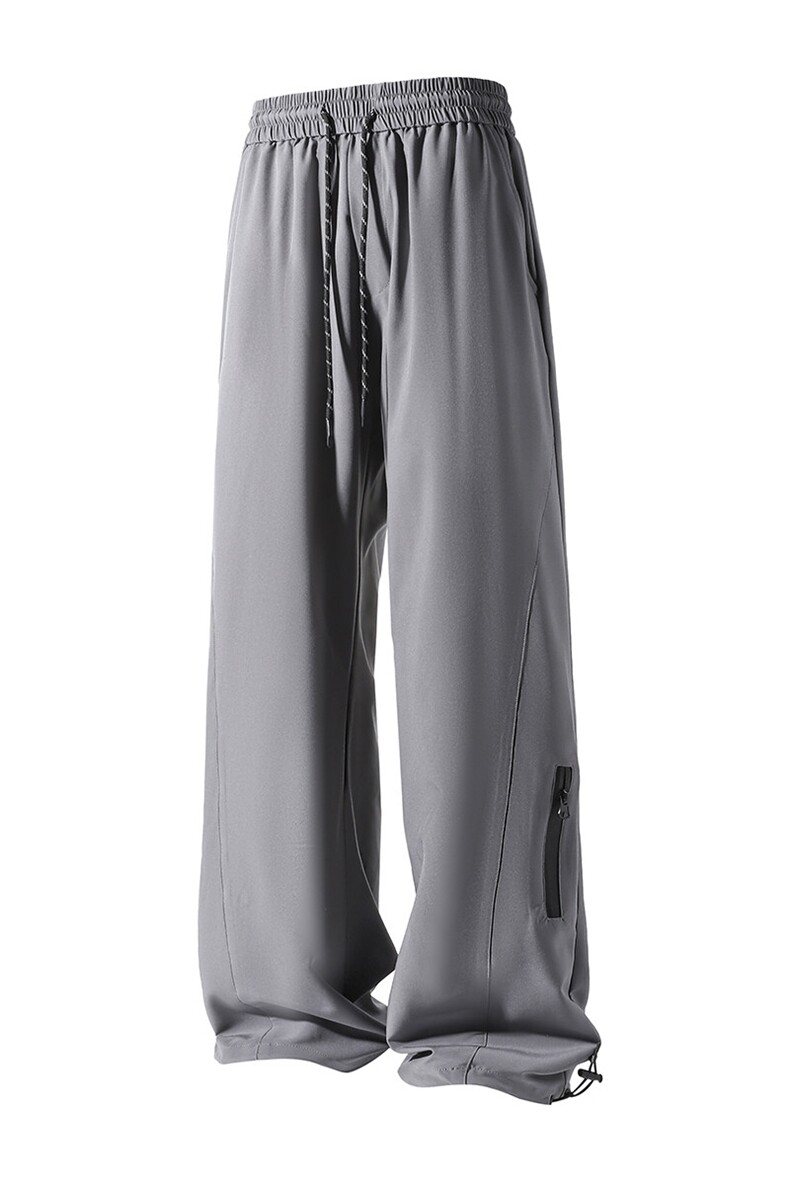 冰丝防水拉链可束脚休闲裤K004立体92%聚酯纤维8%氨纶(S-5XL)TP23,男装休闲裤,电商A088