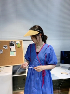 夏季韩系碎花短裙图片