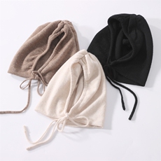 秋冬季新款帽子男女通用卷边针织帽冷帽保暖针织帽羊毛帽子，帽子，九月九羊绒