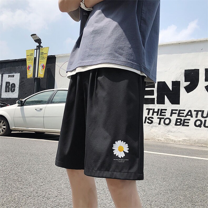 2023夏季新款休闲短裤男士韩版青少年中裤五分裤DK517特批16,男装休闲裤,星座718-1