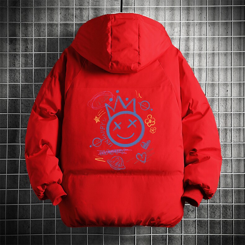 控128加绒面包服男大码羊羔毛衣男MY16180-P100,男装棉衣,电商A040A