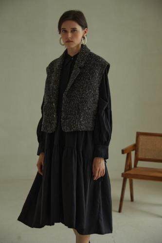 【??秋装新品毛料背心】，女装背心吊带，DIINTTO地朵