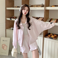 【新款】明星同款春日樱花粉色少女系套装088-9833P195K318，女装套装/套裙，2C088
