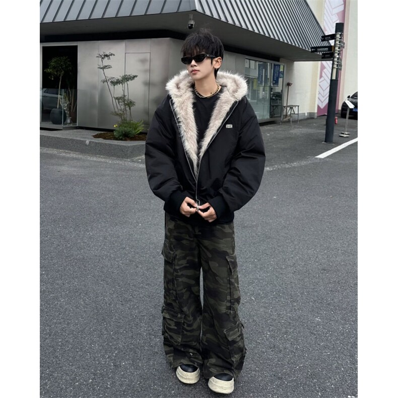 冬季美式复古座山雕棉服外套M9089P120,男装棉衣,星座1116-2