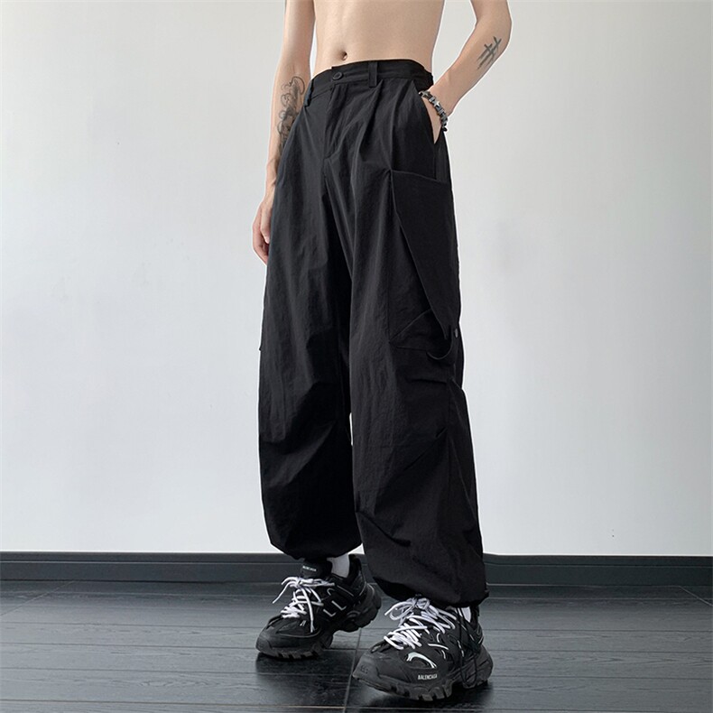 B221美式街头hiphop宽松户外工装休闲裤子LK23116-P60控78,男装休闲裤,电商B221