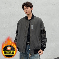 重磅美式水洗做旧工装秋冬新款夹克棉衣外套436-997-P125178，男装夹克，电商A436
