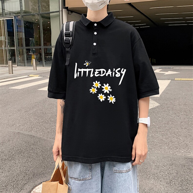 PL57068-P35 翻领短袖polo衫男大码胖子半袖t恤男有领保罗衫图片