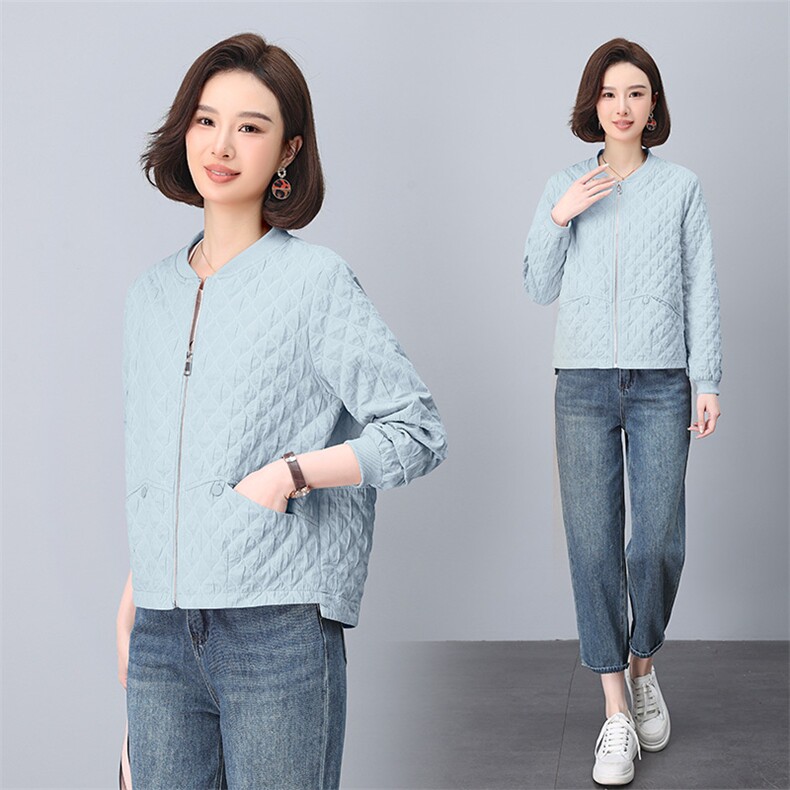 减龄polo外套女春款宽松短款小个子休闲开衫上衣Y15439,女装短外套,雪樱依海