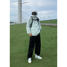 B221美式ins街头hiphop宽松工装休闲裤子LK23122-P65控88，男装休闲裤，电商B221
