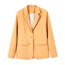 现货已出不断货2021年一粒扣休闲韩版西装女166-XZ01，女装西装，茜茜公主